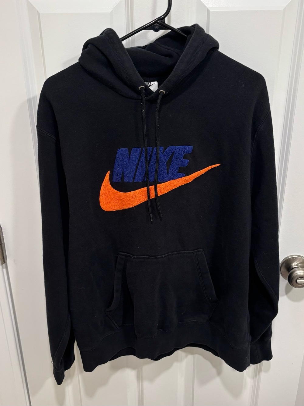 Nike Jumbo Logo Pullover Sweatshirt Hoodie Mens U.S. Large